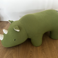 Neushoorn poef
