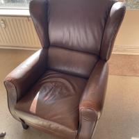 Leren fauteuil