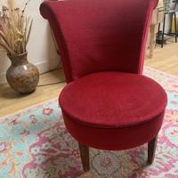 Vintage fauteils (set), antieke stoel en cocktail stoeltje