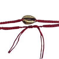 Handgemaakte armband 2 colors met schelp