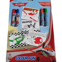 Disney Planes Colour fun (teken set) 8 delig