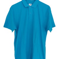 B&C Polo lichtblauw M