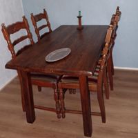 Eettafel met 4 stoelen