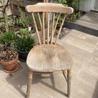 Houten stoelen 