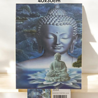 Diamond Painting Pakket - Boeddha - 40x30 cm - Complete Set 