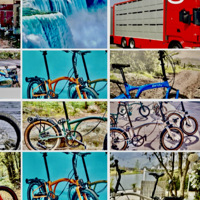 Brompton + Riese Birdy Müller Fietsen voor de Camper Caravan 