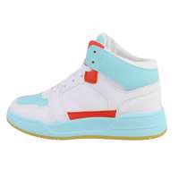 PC118 Basketball sneakers blauw rood 39