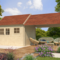 NIEUW Cottage tuinhuis 3802EXT