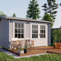 Blokhut - Tuinhuis Chloe | 40 mm | vuren onbehandeld