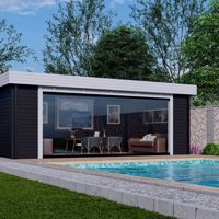 NIEUW Modern Blokhut G6634