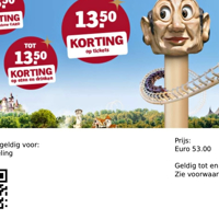 Efteling e-tickets te koop