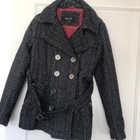 nieuw  mooi  wollen  tweed  winterjasje 