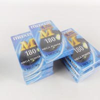 Maxell Mega Power Tapes 180 – VHS