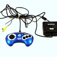 Sega Mega Drive 16 bit blauw