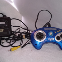 Sega Mega Drive 16 bit blauw