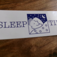 Sticker Sleep Time   