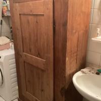 Antiek grenen kast 