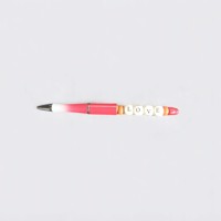Gepersonaliseerde balpen love rood oranje