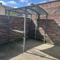 Metalen BBQ-overkapping