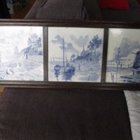 Delftse Steentjes in blauw