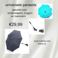universele parasol kinderwagen / maxicosi