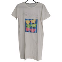 Shirt jurk Tropical fruit wit S