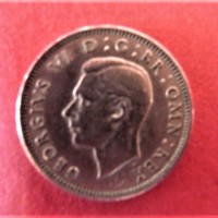 Munt 1 shilling 1949 Groot-Brittannië