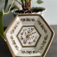 Vintage decoratieve bord van Bayreuther Waldsassen