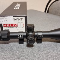 Element Helix 6-24 x 50 FFP MRAD + Flip ups.