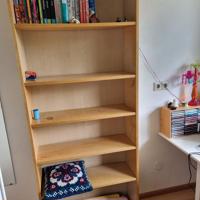 Boekenkast en 2 legkasten