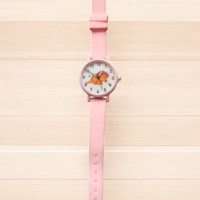 Horloge voor Kinderen - Dino - Kast 34 mm - Roze