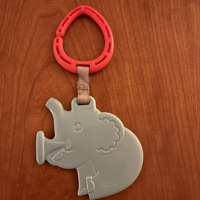 Buggy hanger olifant met toeter babyspeelgoed peuter