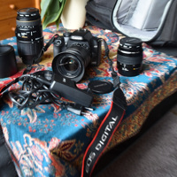 canon eos 1000 digitale reflexcamera set 