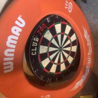Dartbord met rand compleet 