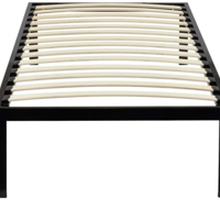 Fijn bed met schoon, wasbaar matras 