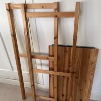 Ivar stellingkast plank en staanders 