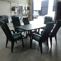 Tuintafel + 6 Tuinstoelen