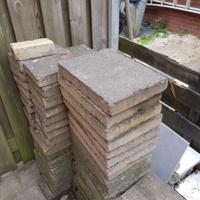 Tegels ongeveer 10 m2