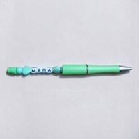 Gepersonaliseerde balpen mama groen wit