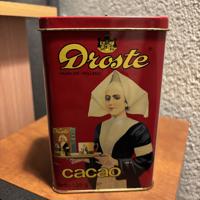 Droste cacao blik afm. 8,5 x 13,5 x 5,5 cm