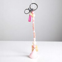 sleutelhanger - tassenhanger i love you schildpadden roze