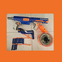 Nerf Raider CS-35 getest werkend + drum magazine 🔥