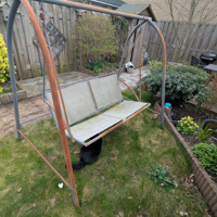 Schommelbank 2m like verf nodig 