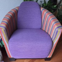 Fauteuil, veelkleurig