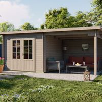 Blokhut - Tuinhuis Chappo | 28 mm | vuren onbehandeld