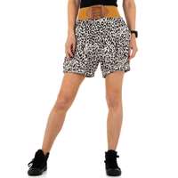 Korte broek wit zwart L/XL