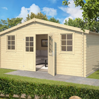 Blokhut Udo 480x300 Onbehandeld vuren