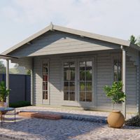 Blokhut - Tuinhuis Emiel | 44 mm | vuren onbehandeld