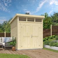 Blokhut Kibo 2 200x250 Onbehandeld vuren