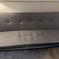 Grijs Futon